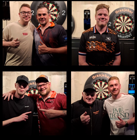 Top Players Competition 2026; Speeldag 1 levert Levy Frauenfelder – Ralph Wetzels – Danny van Trijp – Patrick Bulen – Jimmy van Schie – Remco Pluym – Davy van der Zande & Dennis van Bergen op als spelers voor de finaledag.